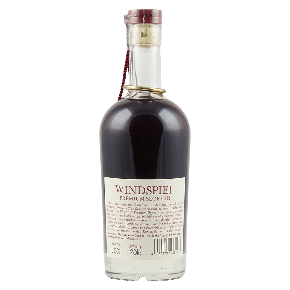 WINDSPIEL Premium Sloe 0,5l Genusskontor Gin –