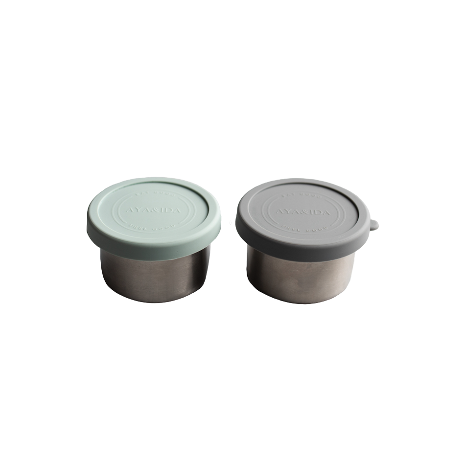 AYA & IDA Snack Containers - verschiedene Farben 100ml – Genusskontor